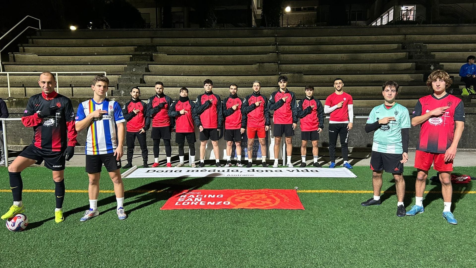 Deporte en favor de la donación de médula ósea