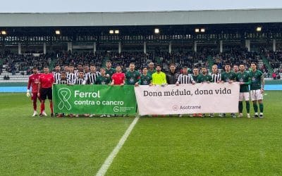 El Racing de Ferrol da visibilidad a la labor de Asotrame