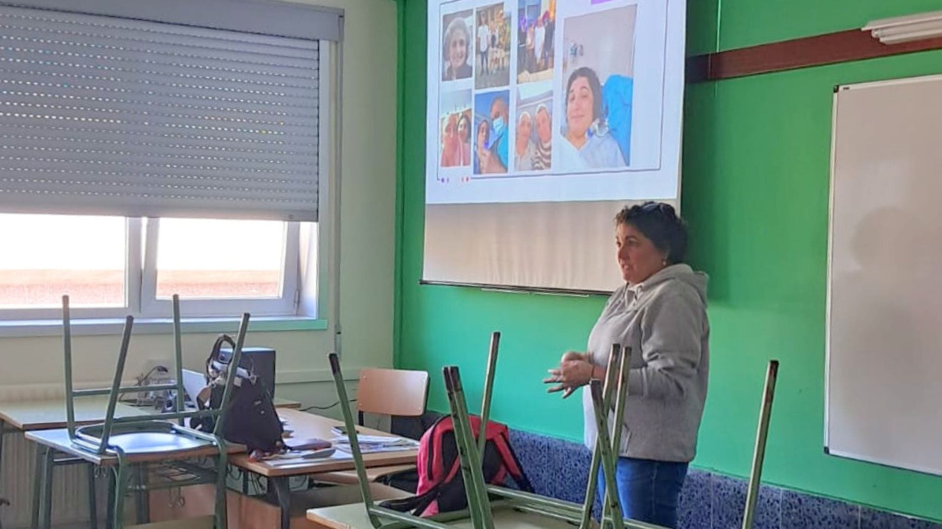 Charla sobre a doazón de medula ósea Charla Reflexos de vida