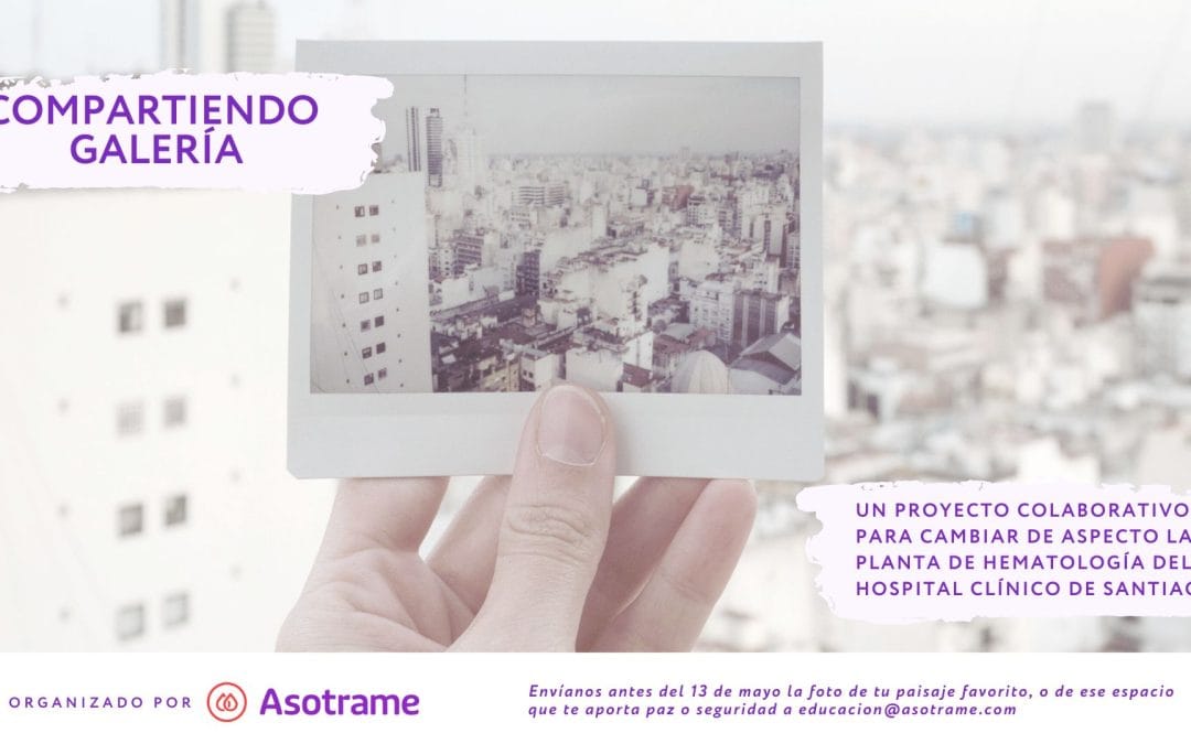 Asotrame impulsa «Compartiendo galería» para llenar de paisajes la planta de hematología del CHUS