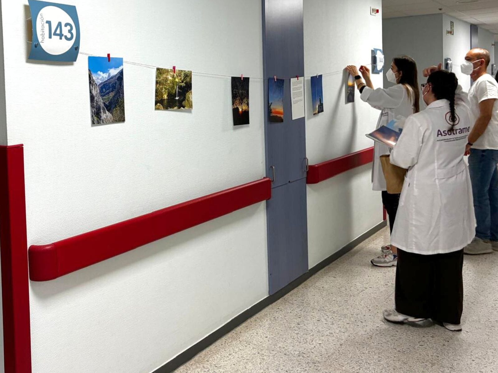 compartiendo galería- Hospital Clínico Santiago 1