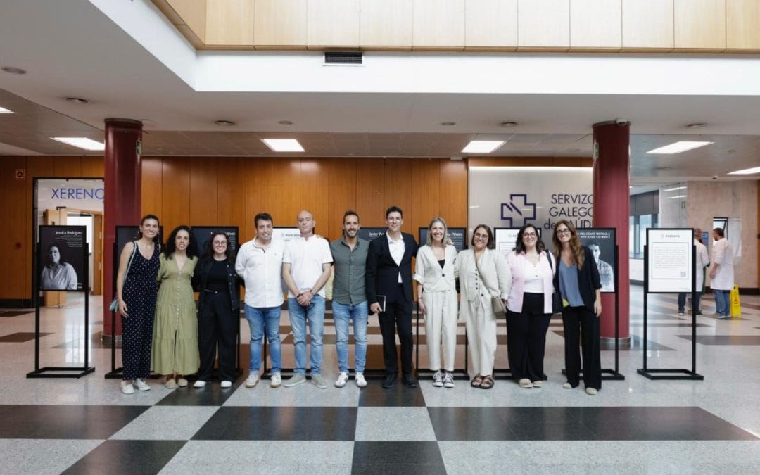 Asotrame estrena una exposición en Santiago que pone cara a la enfermedad injerto contra receptor