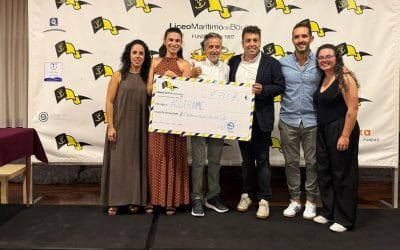 El Liceo Marítimo de Bouzas recauda 700 euros para apoyar a Asotrame con su cena solidaria