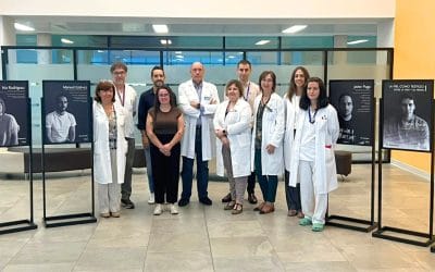 A exposición «A pel como testemuño» chega ao Hospital Álvaro Cunqueiro