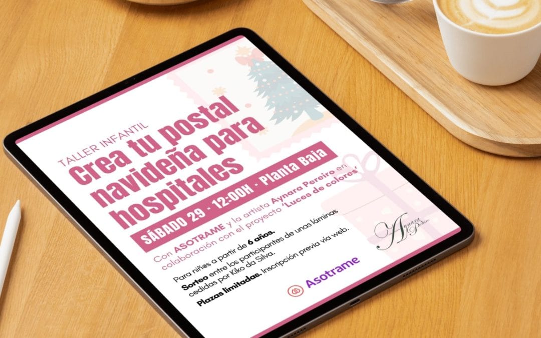 El Centro Comercial Camelias organiza el sábado un taller de creación de postales navideñas para entregar en el Cunqueiro