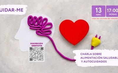Vimianzo programa “Coidar-me!”, charla de Asotrame sobre alimentación equilibrada e coidado emocional